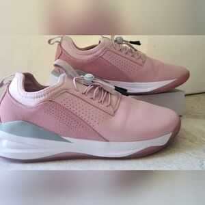 Clove Pink Nursing Shoes with Easy Toggle Lacing